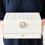 Lockable Jewelry Box with Drawer nz
