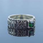 Loki Silver Ring 5 (49.32 mm) nz