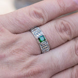 Loki Silver Ring 5 (49.32 mm) nz