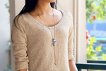 Long butterfly necklace nz
