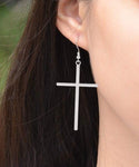 Long cross earrings nz