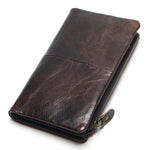 Long leather wallet nz