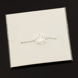 Lotus anklet Silver nz