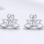 Lotus flower earrings nz