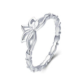 Lotus flower ring 51.9 mm nz