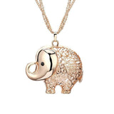 Loyal elephant pendant Gold nz