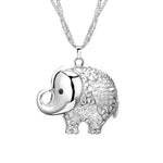 Loyal elephant pendant Silver nz