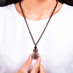 Lucky fox obsidian necklace pearl nz