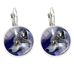 Lucky wolf earrings Alpha nz