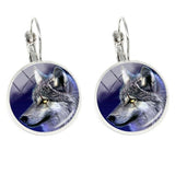 Lucky wolf earrings Alpha nz