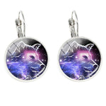 Lucky wolf earrings Galactic nz