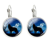 Lucky wolf earrings Howl nz