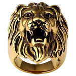 Luxurious Lion ring 54.5 mm nz
