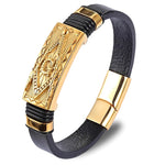 Luxurious Men’s leather bracelet nz