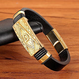 Luxurious Men’s leather bracelet nz