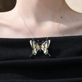 Luxury butterfly necklace nz