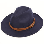 Luxury felt hat Blue nz