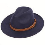 Luxury felt hat Blue nz