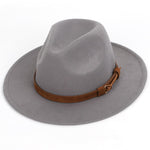 Luxury felt hat Grey nz