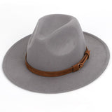 Luxury felt hat Grey nz