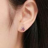Luxury floral earrings nz