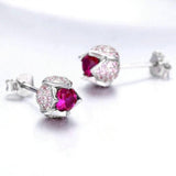Luxury floral earrings nz