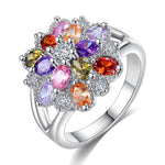 Luxury flower ring 51.9 mm nz