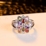 Luxury flower ring nz