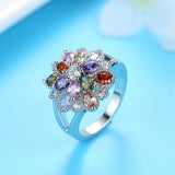 Luxury flower ring nz