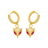 Luxury fox earrings nz