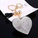 Luxury heart keyring nz