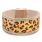 Luxury leather bracelet One size fits all nz