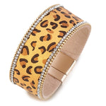 Luxury leather bracelet One size fits all nz