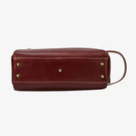 Luxury leather toiletry bag nz