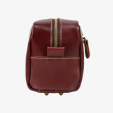 Luxury leather toiletry bag nz