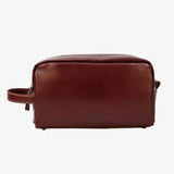 Luxury leather toiletry bag nz