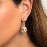 Luxury lion earrings nz