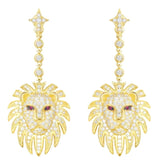 Luxury lion earrings nz