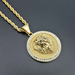 Luxury lion pendant Green nz