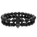 Luxury Onyx Bracelet Black / XS: 16.5 cm nz