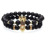 Luxury Onyx Bracelet Gold / XS: 16.5 cm nz