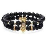 Luxury Onyx Bracelet Gold / XS: 16.5 cm nz