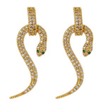 Luxury snake earrings nz