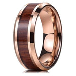 Luxury wooden ring nz