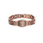 Magnetic cross bracelet nz