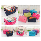 Makeup Bag with Multiple Compartments nz
