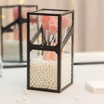 Makeup brush storage box Black Empty nz