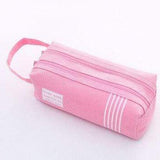 Makeup brush travel bag Pink nz