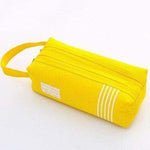 Makeup brush travel bag Yellow nz