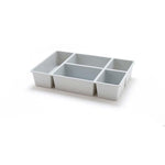 Makeup organiser with 5 compartments nz